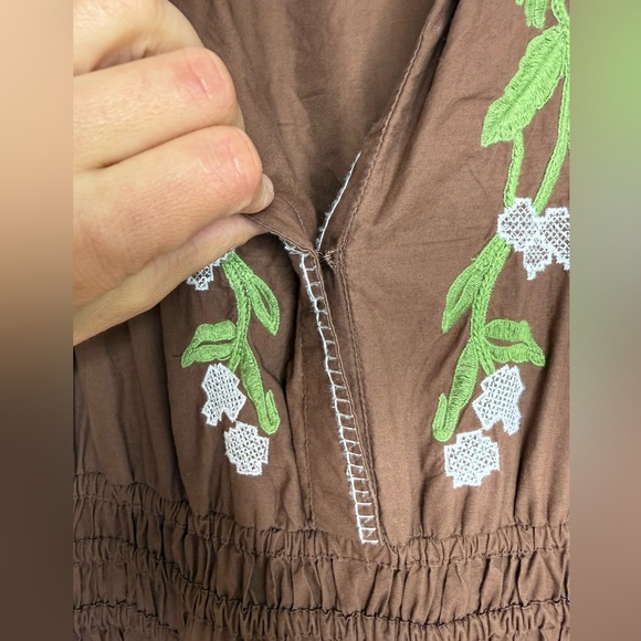 Anthropologie The Somerset Embroidered
Maxi Dress Sz XL - Picture 7 of 16